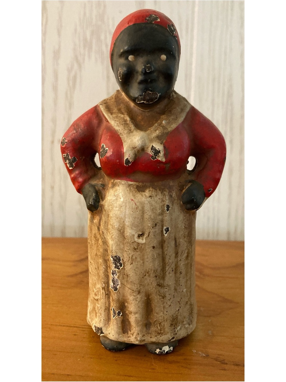 Antique Cast-iron Metal Coin Bank Original Paint c 1900 Americana Collectible